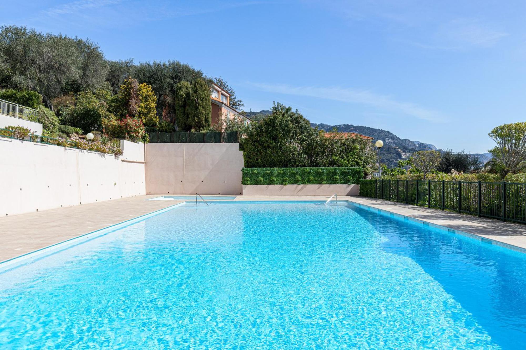 2 Bdr Villefranche-Sur-Mer Sea View Parking And Swimming Pool Zewnętrze zdjęcie