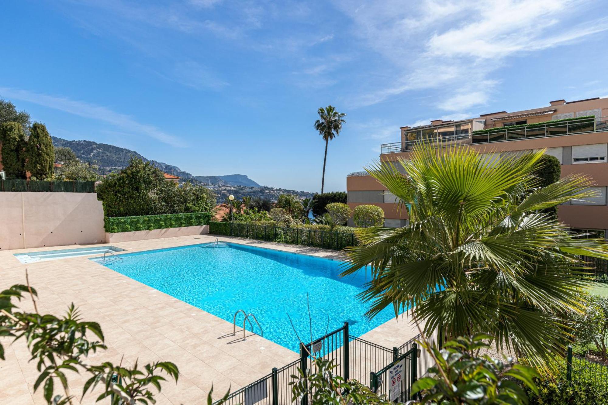 2 Bdr Villefranche-Sur-Mer Sea View Parking And Swimming Pool Zewnętrze zdjęcie