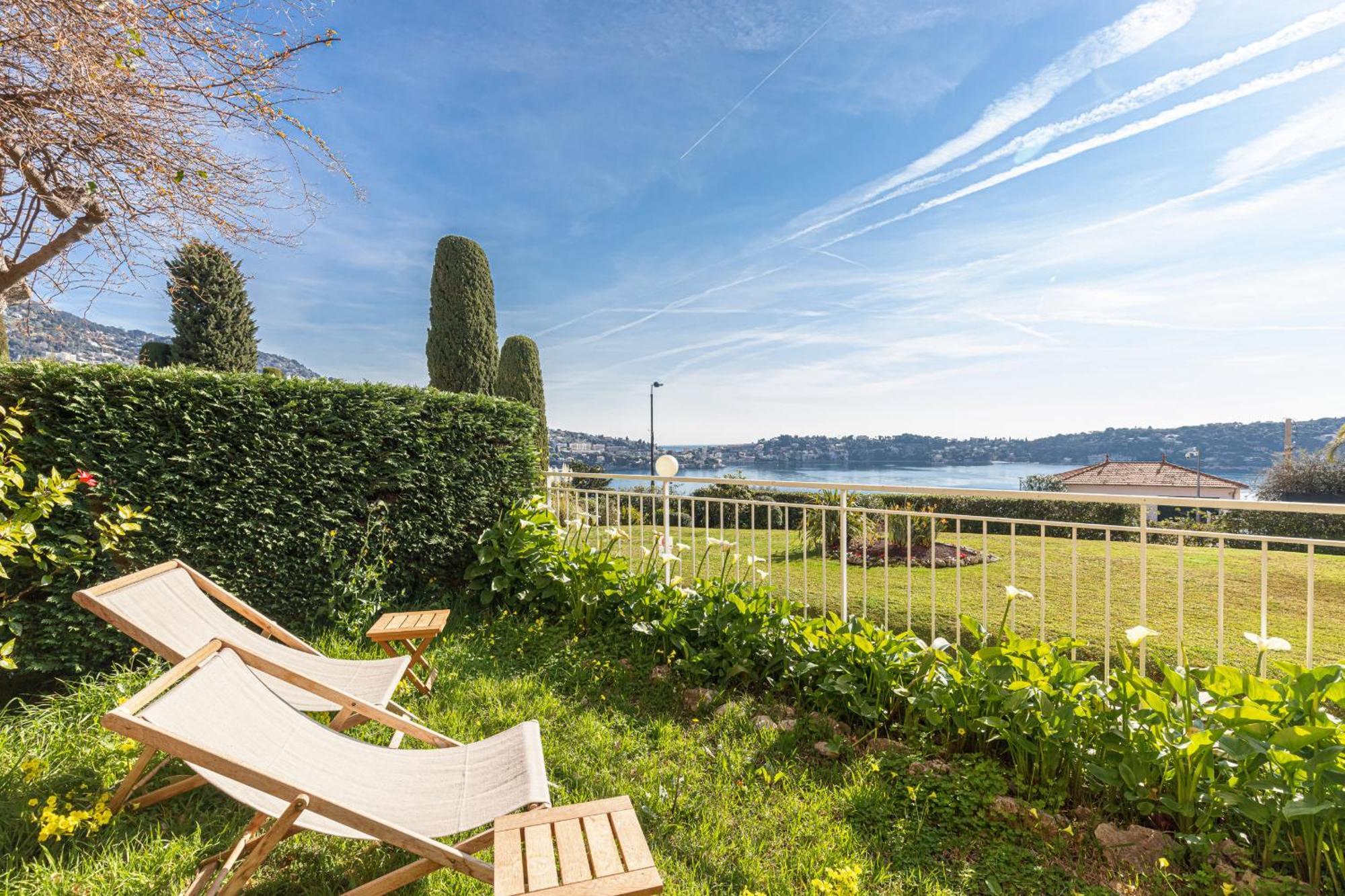 2 Bdr Villefranche-Sur-Mer Sea View Parking And Swimming Pool Zewnętrze zdjęcie